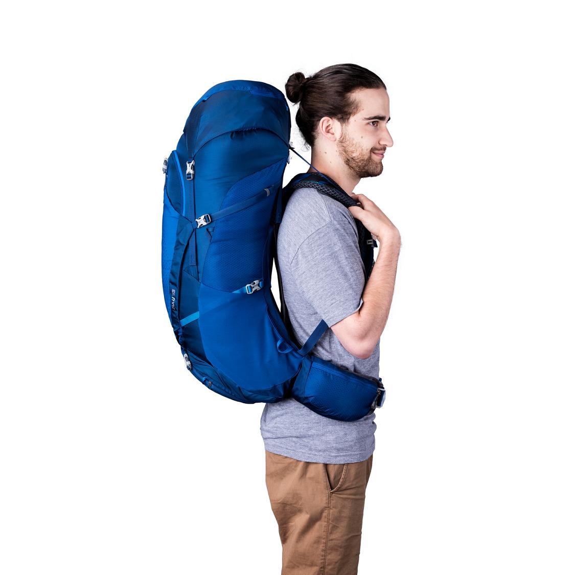 Gregory Zulu 55 Backpacks Men Blue Ireland 7830DVKTZ